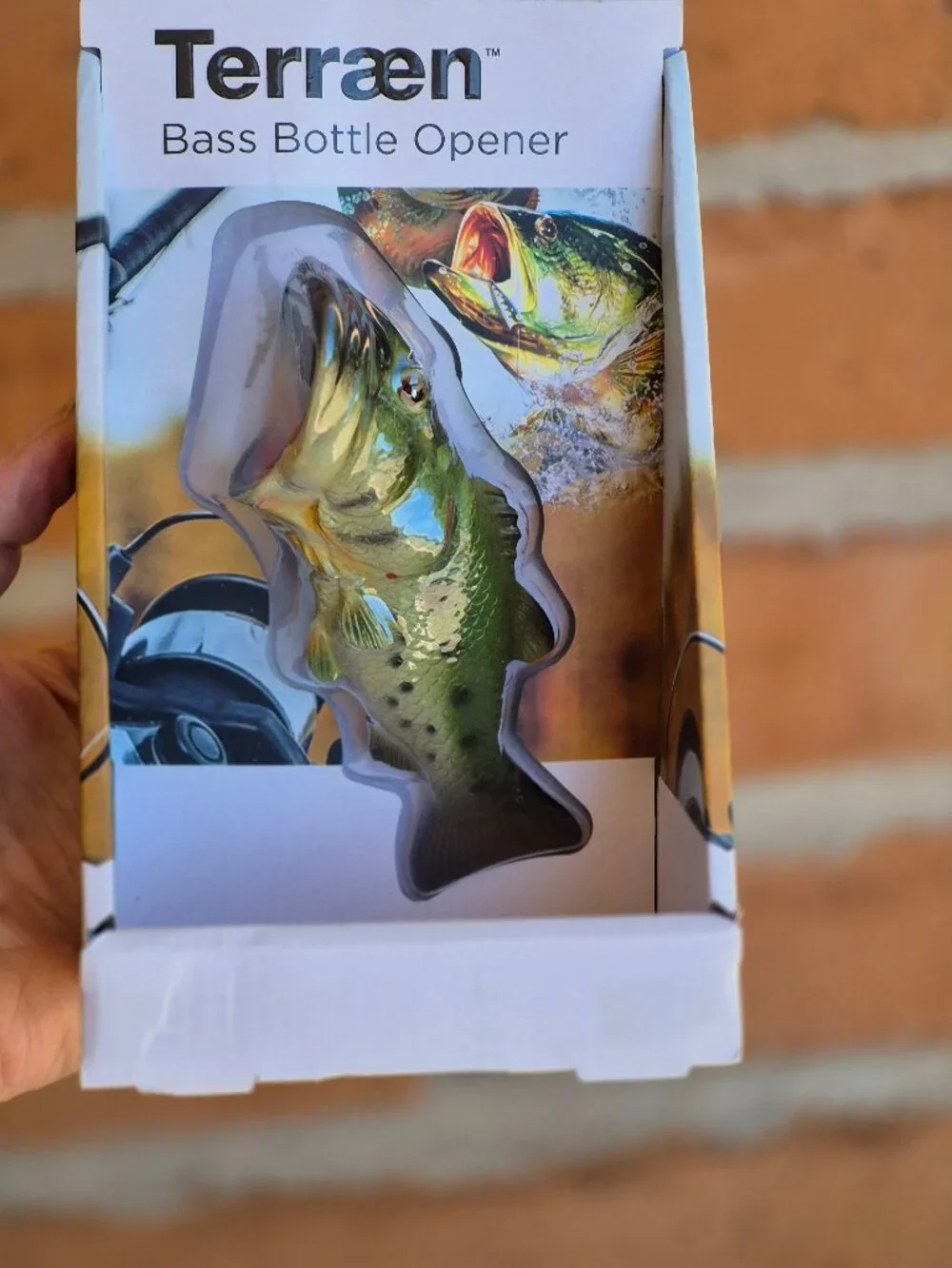 Terraen Bass Bottle Opener Fish Novelty